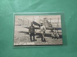 Aviatik Flieger - Postkarte CH , Antik