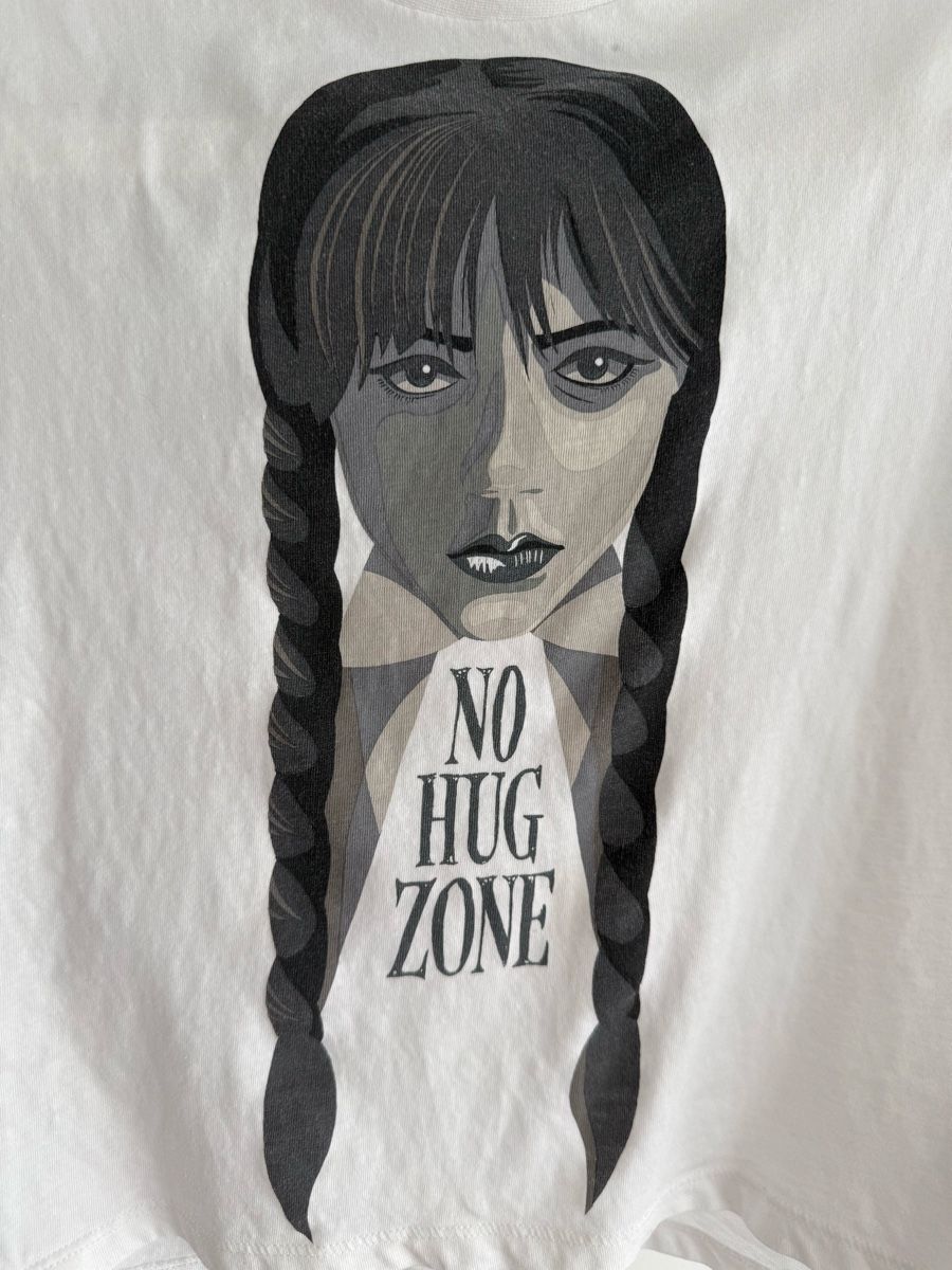 H&M Hemden, T-Shirts & Polos: Wednesday Addams Top Grösse 158/164 – Gebraucht aus Pfaffnau von Liz6264 4