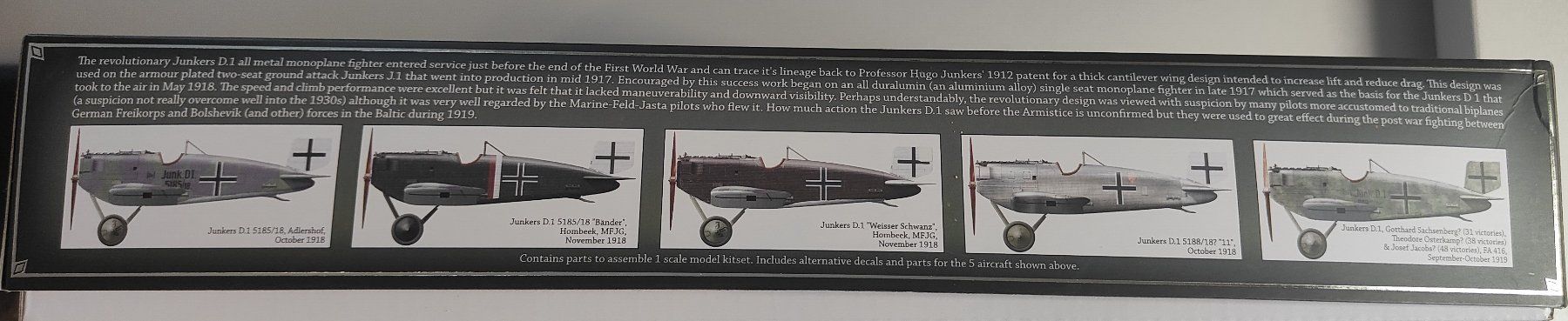 Modellbausätze & Standmodelle: Wingnut Wings 32065 / Junkers D.1 – Gebraucht aus Arconciel von breakout103 2