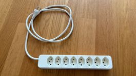🔌 Steckdosenleiste 8-fach, weiss 🔌