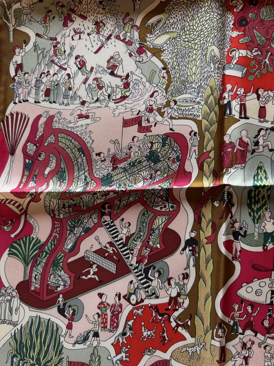 Hermès Foulard & Sciarpe: Hermès carré Exposition Universelle Neuf  – Nuovo e nell'imballaggio originale da Genève venduto da HappyLifestyle 7