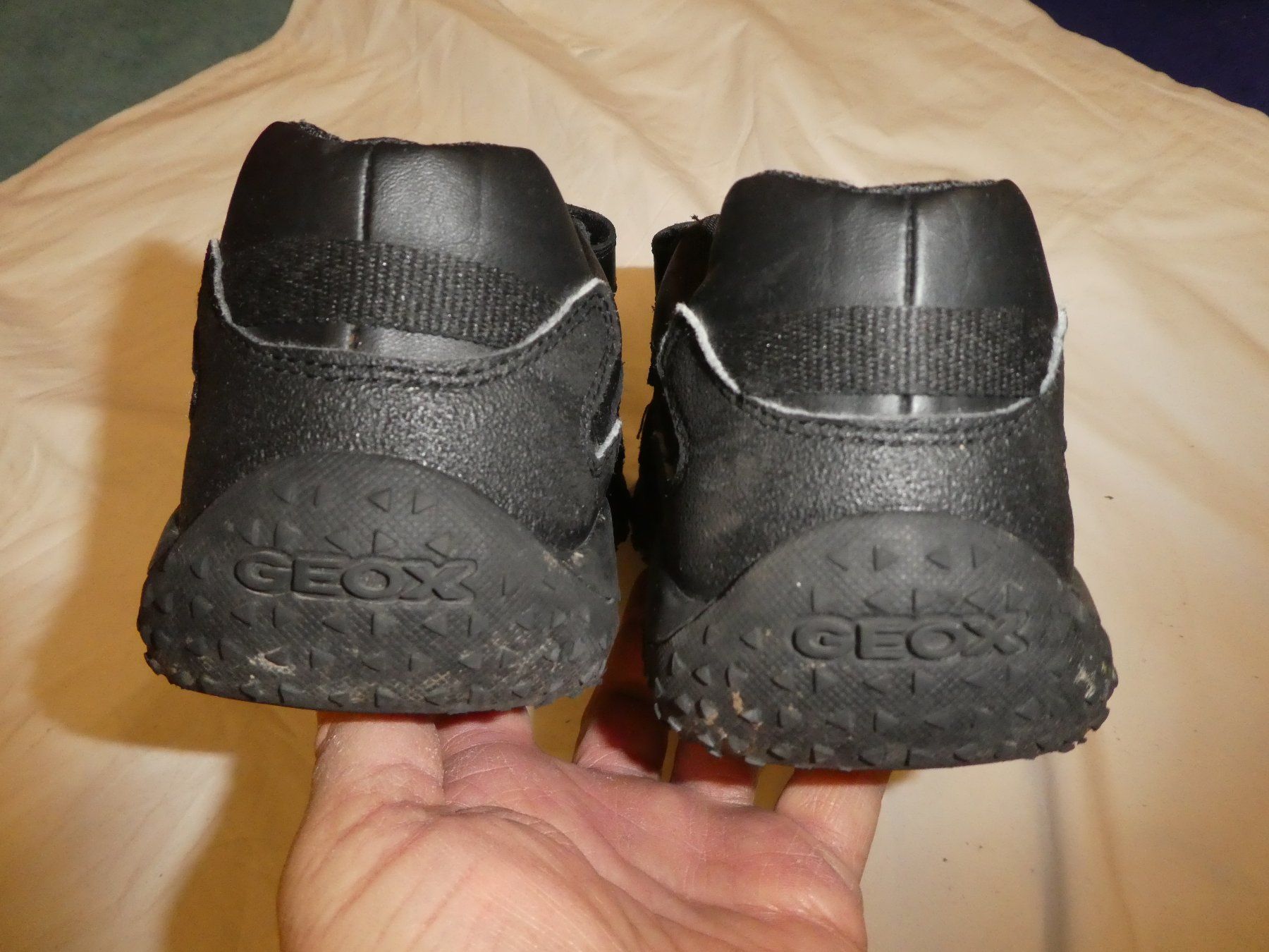 Geox Scarpe per ragazzi: schwarze GEOX Turnchschuhe mit Klett Gr. 37 – Usato da Zürich venduto da anavlis-thymiano 3