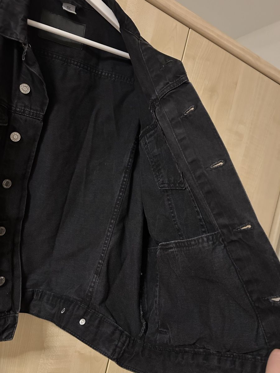 H&M Vestes: schwarze Jeansjacke – D'occasion à Wattwil par mar_q66h 4