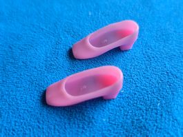 Chaussures poupée  Barbie rose