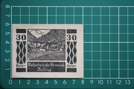 currency voucher austria golling 30 heller 1920