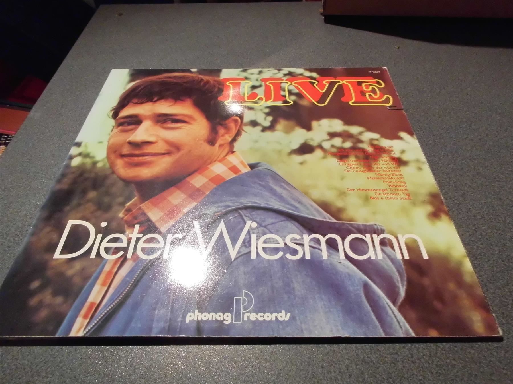 Schallplatten: Schallplatte Dieter Wiesmann, live – Gebraucht aus Zürich von abraxas1291