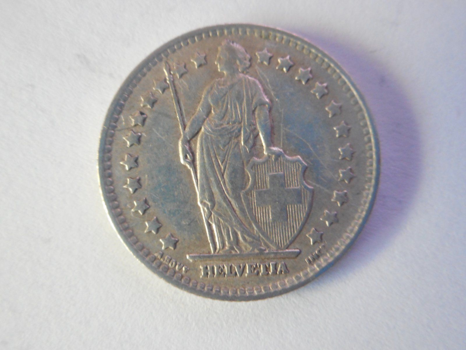 Tutti le monete: 1 Fr. 1959 silber – Usato da Kriegstetten venduto da pizlad2010 1