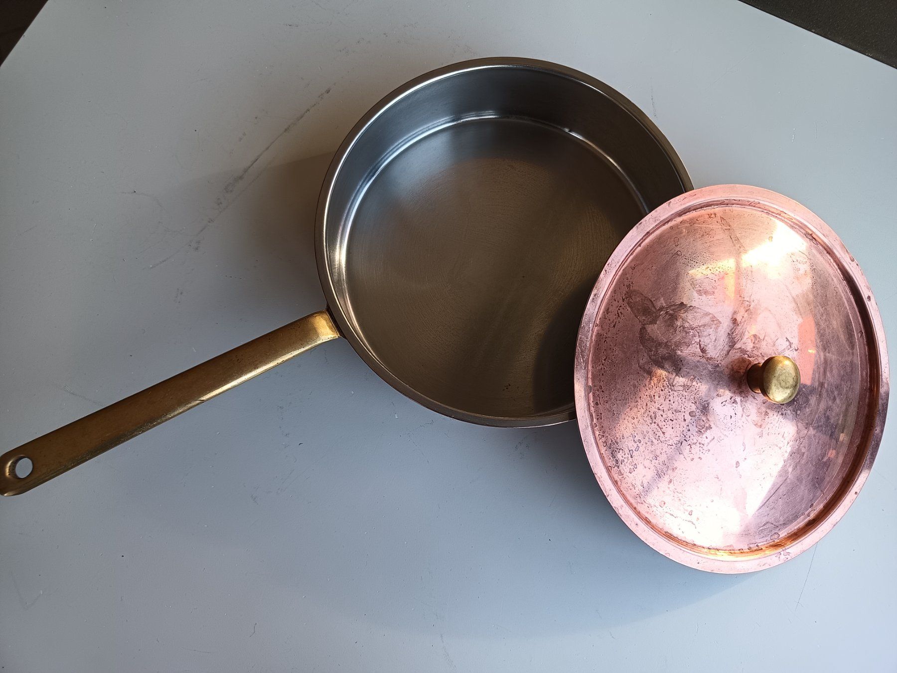 Padelle: Spring Culinox Kupfer Pfanne – Usato da Oberegg venduto da A-Z.Handel.Loehrer 3