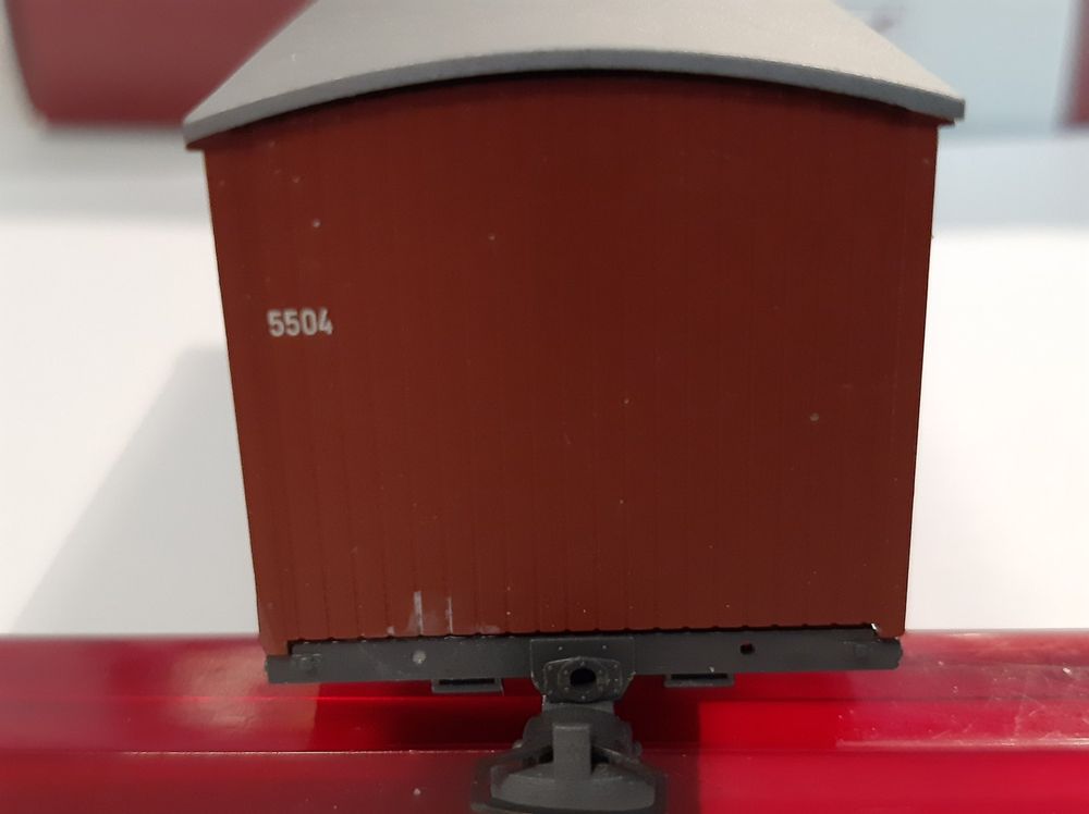Bemo Modelleisenbahnen: Bemo H0m 2293 124 RhB Gbk-v 5504 Güterwagen – Gebraucht aus Thun von Schwarzsee48 6