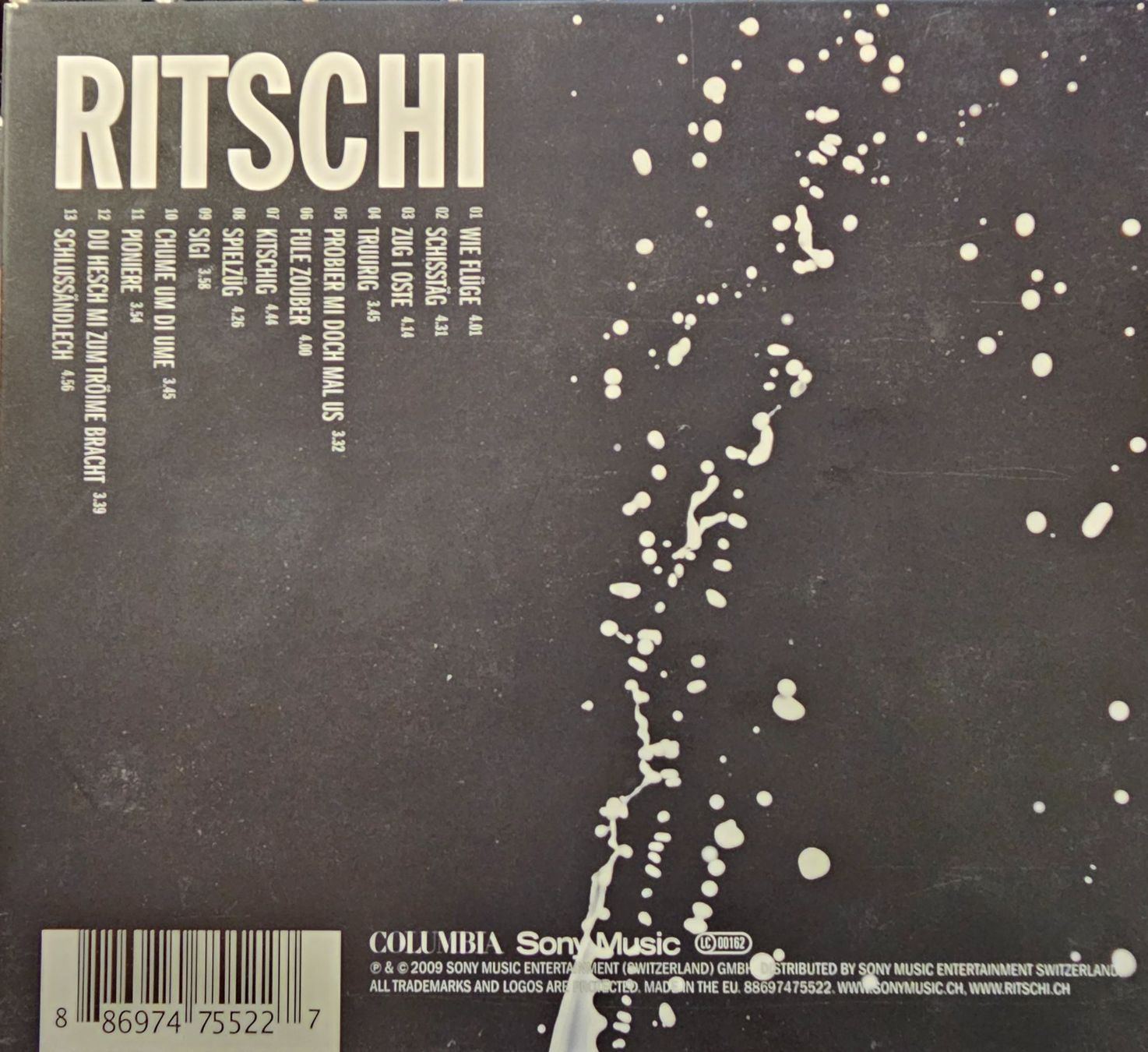 CDs: Ritschi – Probier Mi Doch Mal Us – Gebraucht aus Wahlen b. Laufen von Cg10 1