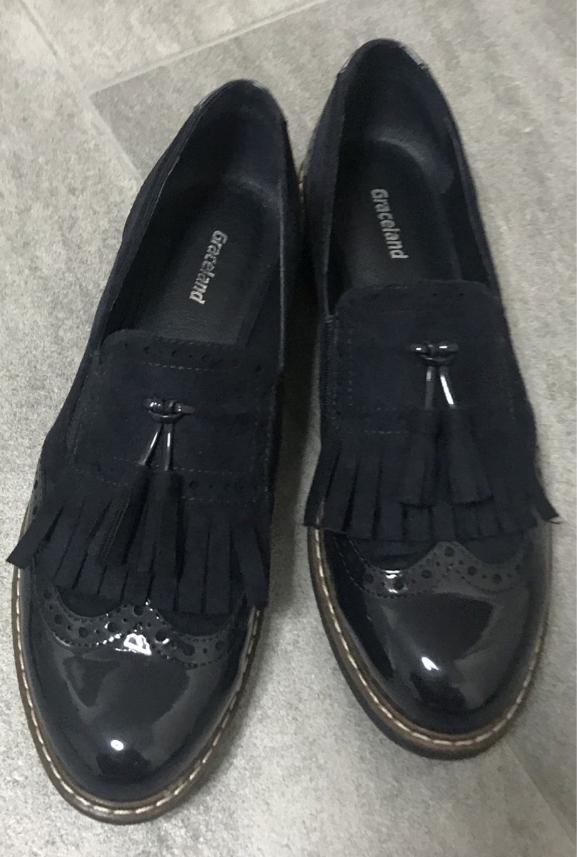 Graceland Scarpe da donna: Neuwertige dunkelblau Schuhe, Gr. 39 – Usato da Dübendorf venduto da nela123 2