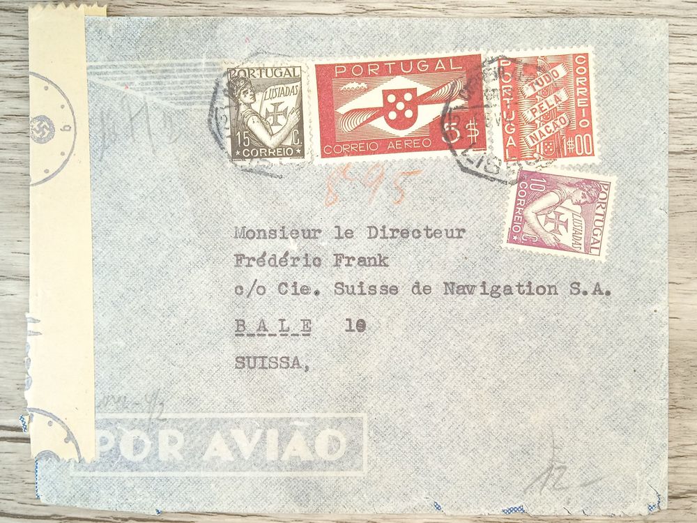 LETTRE ENVELOPPE CENSURE / Censured / Indochine Hanoi Pour Privas 1940