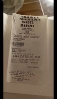 Isabel Marant Wertebon 120.-