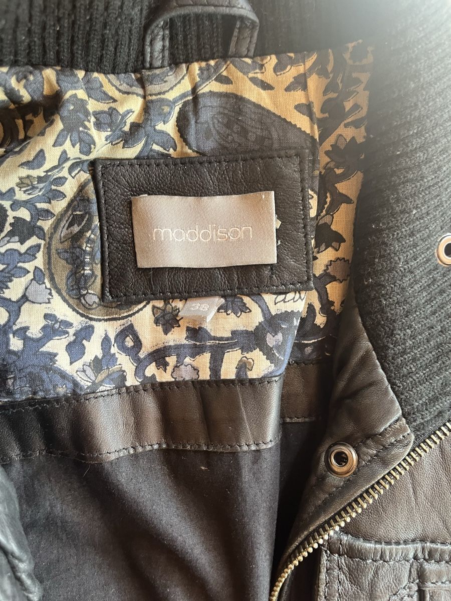 Maddison Giacche: Maddison Lederjacke Gr. 38 – Usato da Dittingen venduto da Reh77 2