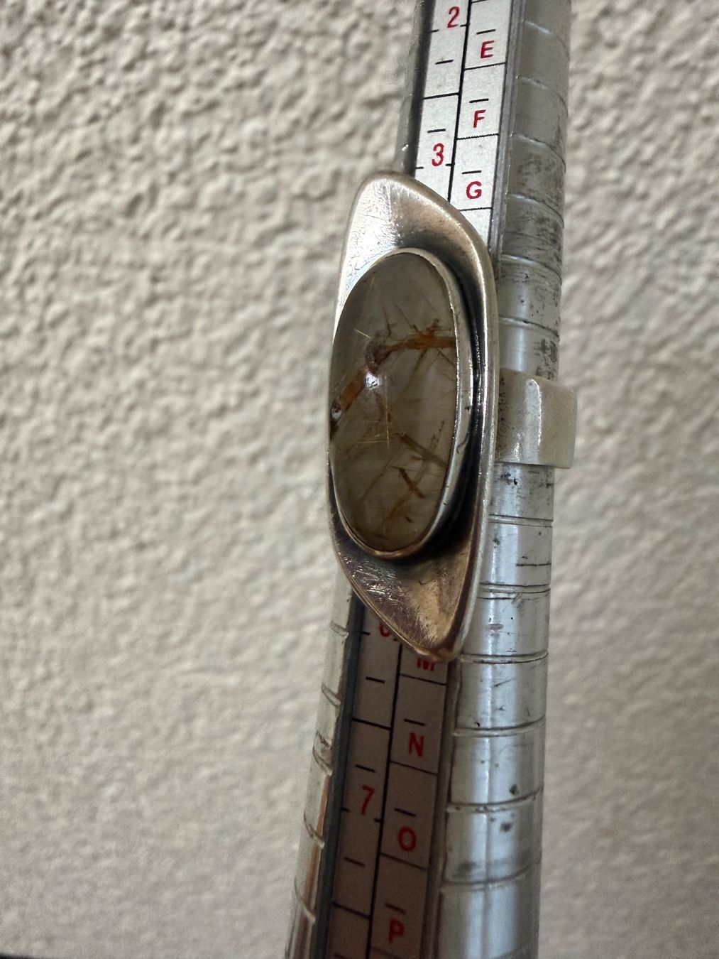 Ringe: Silber Ring mit Rutilquarz 925 – Gebraucht aus Spiegel b. Bern von Rogger72 4