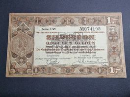Niederlande 1 Gulden 1938, Serie HW