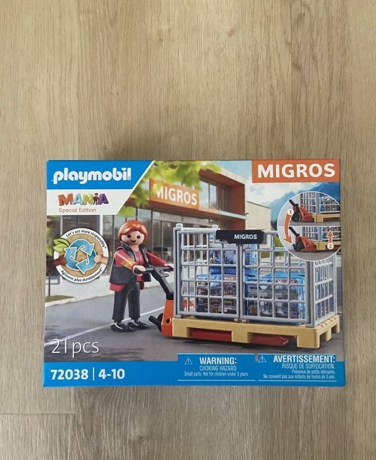 Playmobil Giocattoli: Playmobil Mania Warenannahme Migros – Nuovo e nell'imballaggio originale da Zürich venduto da kar_7gs6