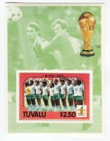 Block "Fussball". Tuvalu.