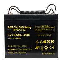 82 Ah GEL-Batterie - 12 Volt Solarbatterie