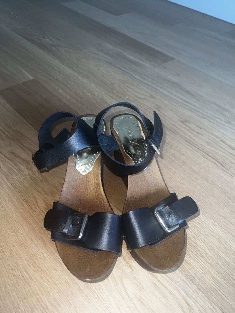 Damenschuhe: Plateau Ledersandalen MAX shoes – Gebraucht aus Ebikon von her_82yr 1