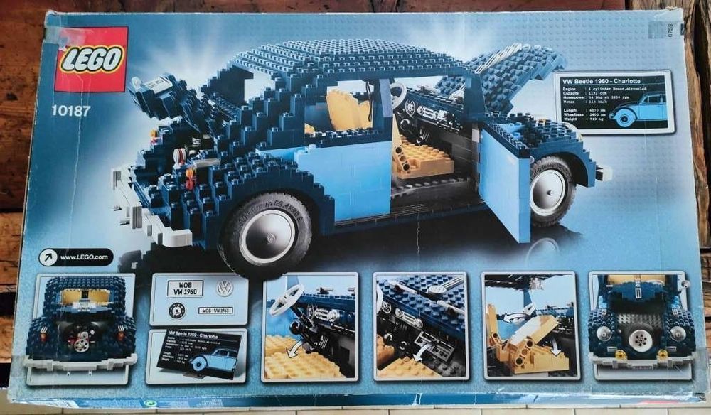 LEGO 10187 Volkswagen Beetle Coccinelle K fer Charlotte