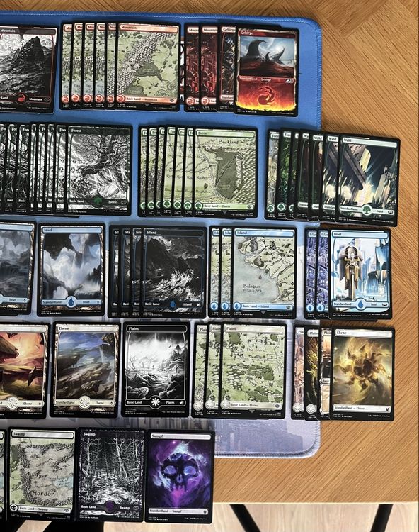 Magic the gathering full art lands collection, mtg sammlung (Neu ...