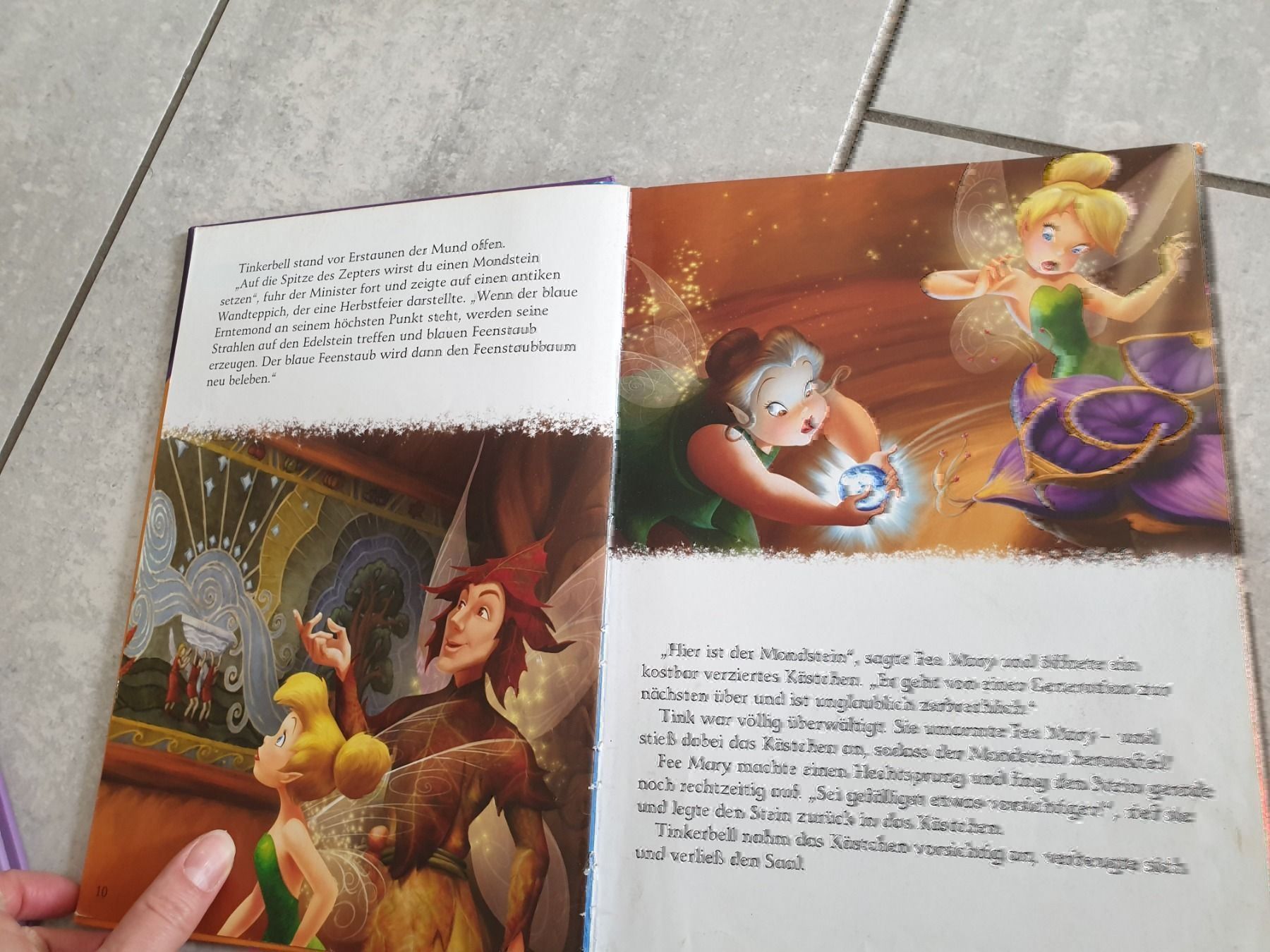 Tutti i DVDs: Disney Tinker Bell Schatz Buch und DVD – Usato da Killwangen venduto da KIANA08 3