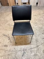 6 Stühle, Bürostühle, Essstühle schwarz