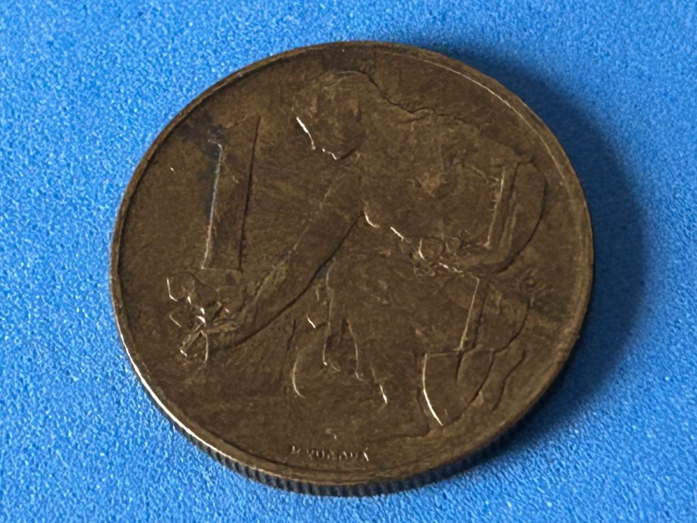 Alle Münzen: Czechoslovakia - 1 Koruna 1982 – Gebraucht aus Corcelles NE von AJKader
