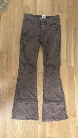 Damen Schlaghose mit Paisley