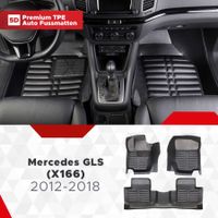 5D Premium Auto Fussmatten für Mercedes GLS  2012-2018