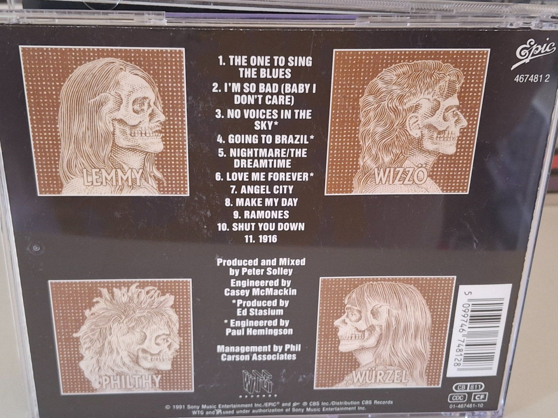 CD: CD Motörhead - 1916 – Usato da Aarberg venduto da Jackup1 1