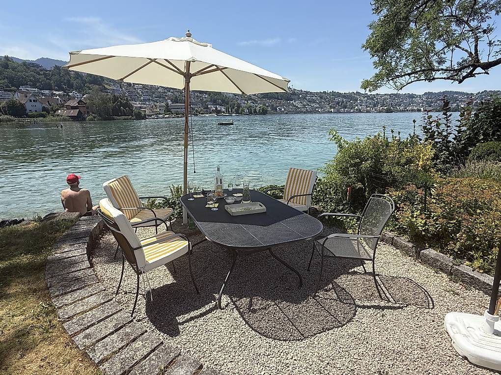 Set di tavolo e panche: Gartentisch und 4-6 Stühle  – Usato da Safenwil venduto da Gudrun05