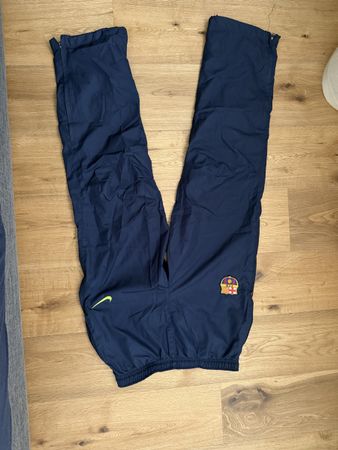 Nike FC Barcelona Trainingshose blau Grösse S gebraucht