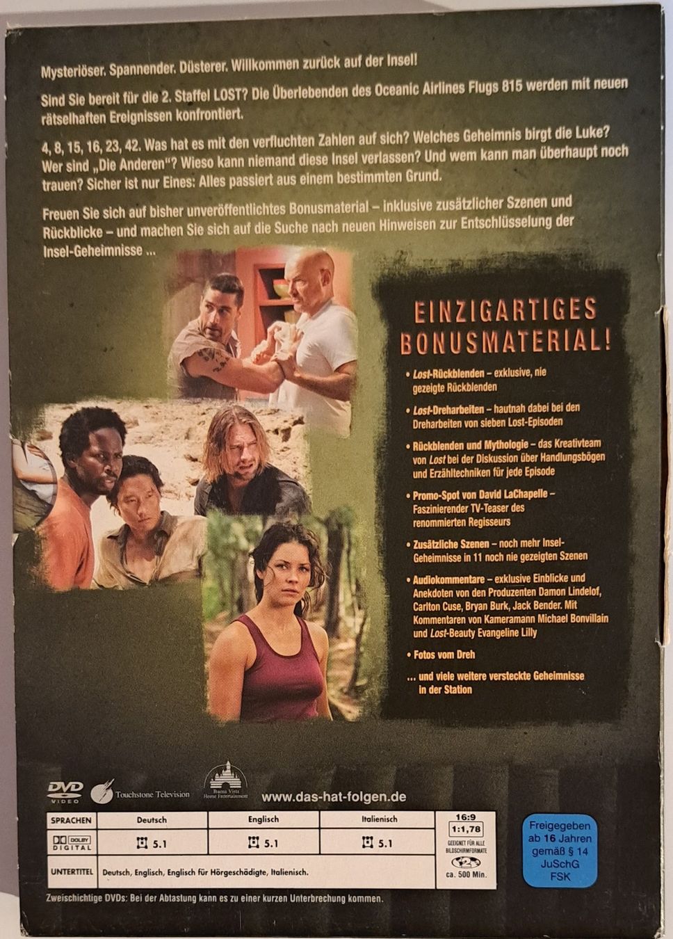 Tutti i DVDs: Lost staffel 2, Episoden 1 - 12, DVD Box – Usato da Tenniken venduto da mik_6mxg 3