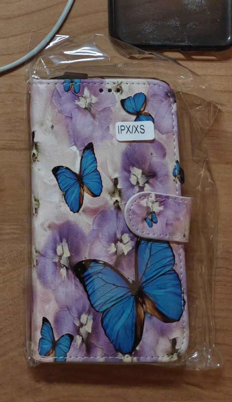 Cover & Protezioni schermo: iPhone XS Hülle - Motiv "Schmetterlinge" – Nuovo e nell'imballaggio originale da Zürich venduto da Mark_Hi-Tech