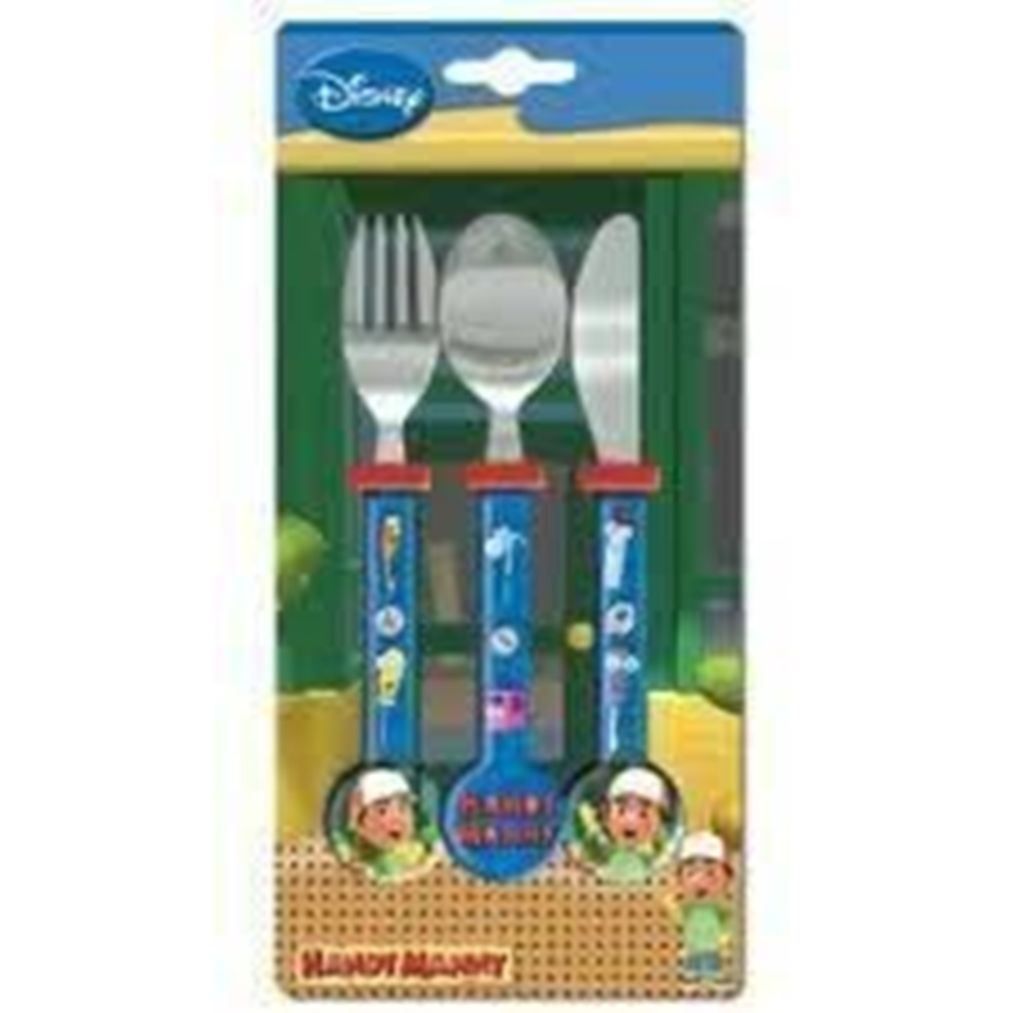 Set di posate: 3-teil. BESTECK-SET - HANDY MANNY – Nuovo (secondo la descrizione) da Rupperswil venduto da big-one-sale
