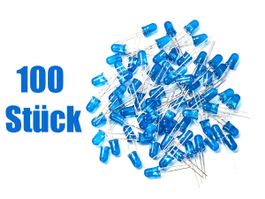 LED Diode 5mm BLAU, Packung (100 Stück)