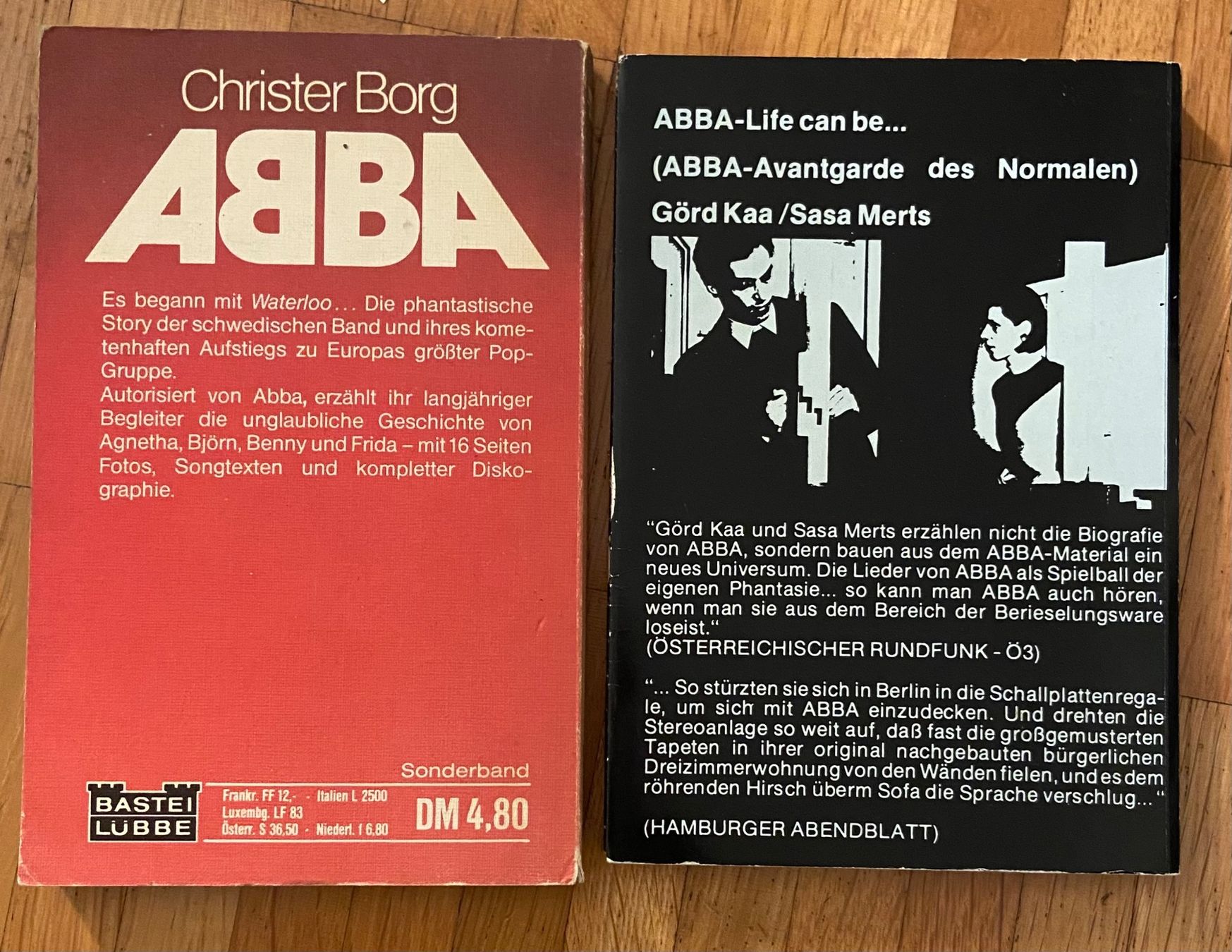 Libri: ABBA • 2 rare Bücher – Usato da Luzern venduto da Lycka 1