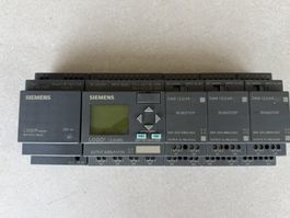 Siemens Logo 12/24RC mit Netzteil und 3 Erweiterungsblöcken