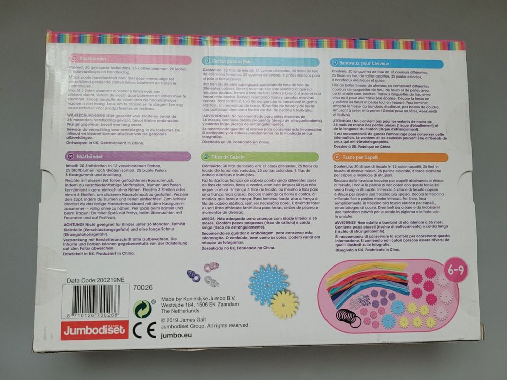 Galt Toys Folienabzeichen Bastelset – 10 Buttons Selbst Gestalten, Ab 6 Jahren
