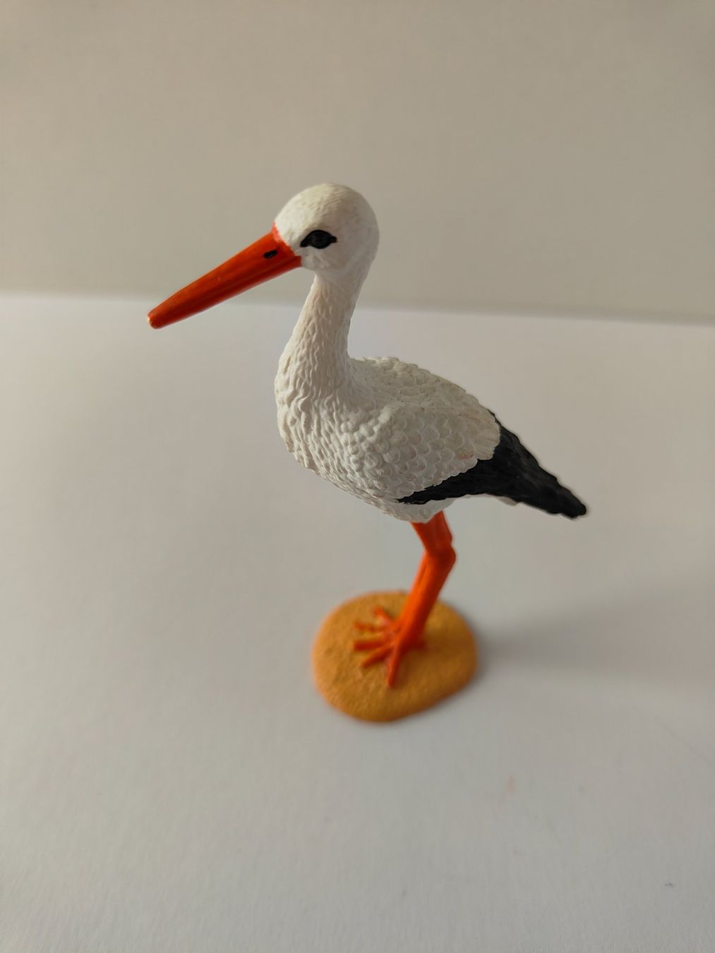 Schleich Statuette: Schleich Storch Bauernhof Waldtiere Vogel – Usato da Thalwil venduto da FigurenFreunde 1