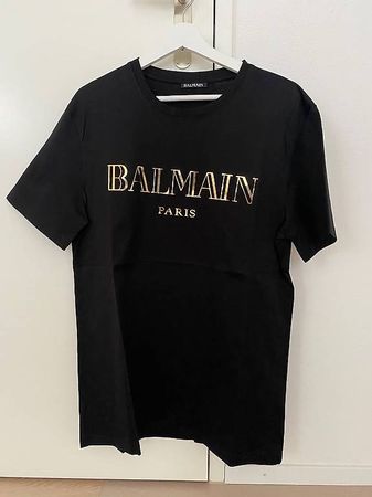 Balmain T-Shirt Gr. L schwarz, nur 1x getragen zu verkaufen