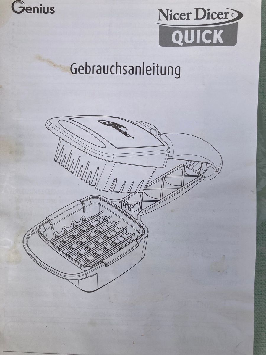 Elettrodomestici da cucina: Gemüseschneider – Nuovo (secondo la descrizione) da Unterengstringen venduto da Viktoria_ 2