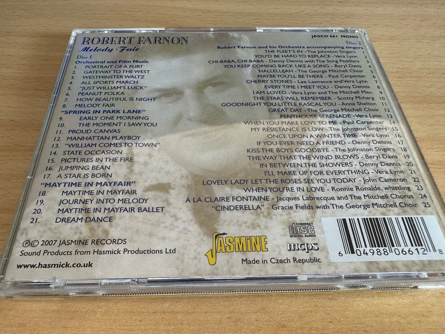 CD: Robert Farnon – Melody Fair - 2 CD – Usato da Rikon im Tösstal venduto da Alpenmutz 1