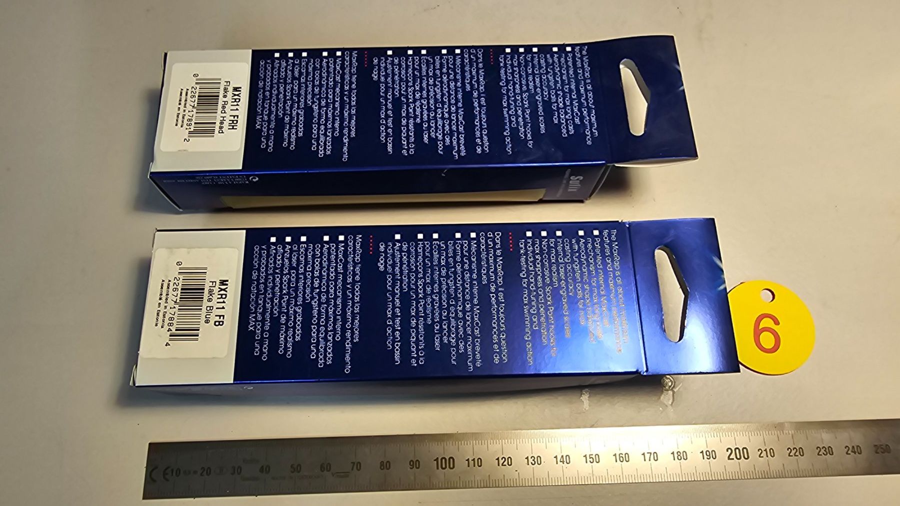 Rapala Esche: 2 Rapala Maxrap Köder, neu & OVP, Top Zustand, Max Casting – Nuovo e nell'imballaggio originale da Abtwil SG venduto da Fischerei_Artikel 2