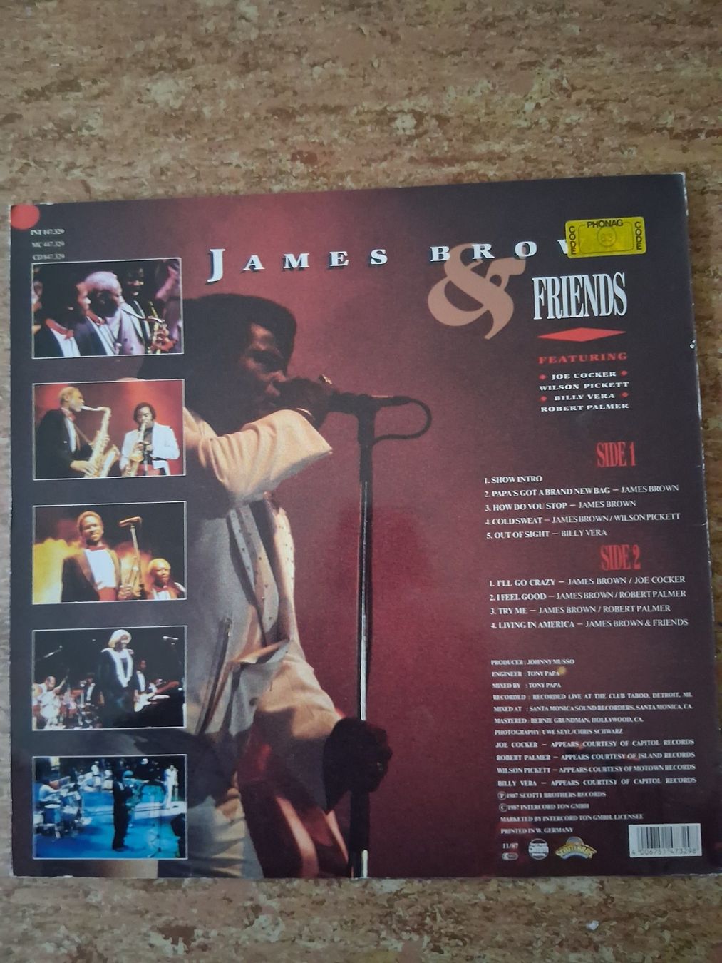 Dischi in vinile: James Brown & Friends Soul Session Live LP – Usato da Luzern venduto da gil_9jtr 1