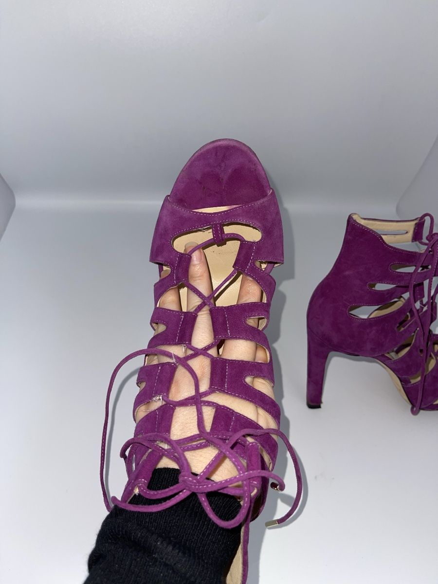 Jimmy Choo Damenschuhe: Jimmy Choo purple high heels size 40 – Gebraucht aus Lugano von cri_djb 6