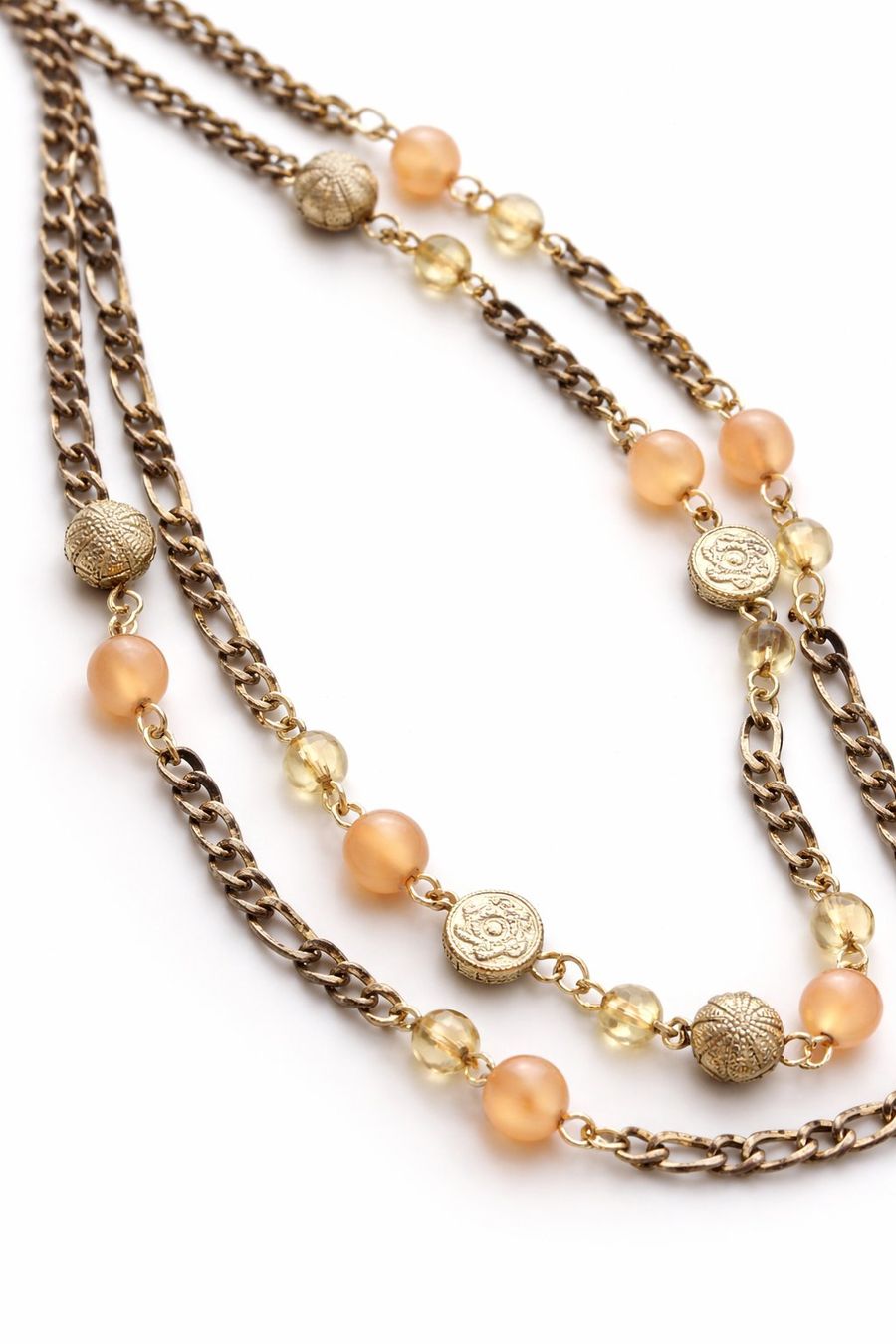 Ketten: Boho Halskette Gold Perlen – Neu (gemäss Beschreibung) aus Fully von VaneaSelection