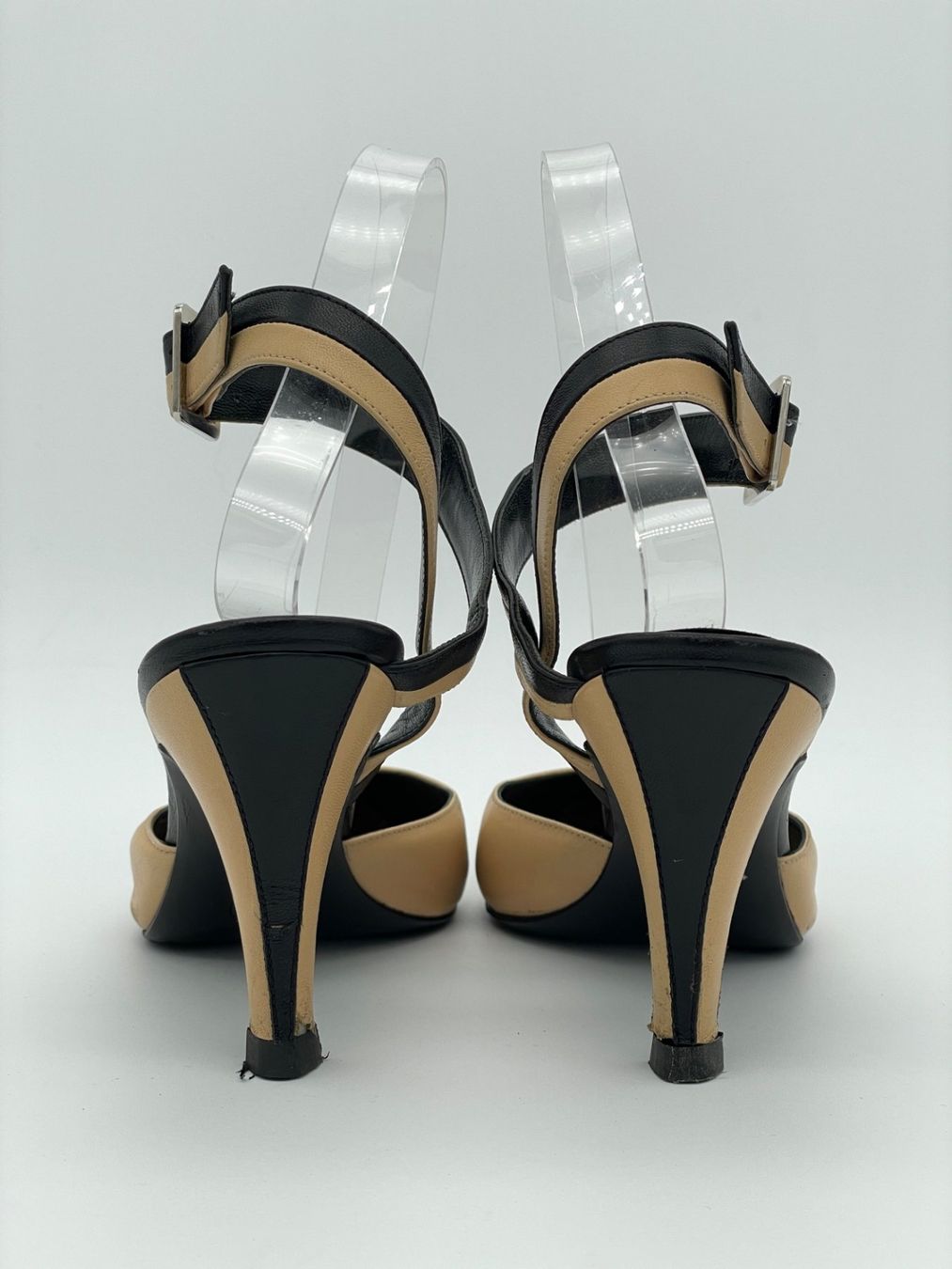 Chanel Scarpe da donna: Chanel Cap-Toe Ankle Strap Pump EU 36.5 Mehrfarbig – Usato da Zürich venduto da shoe_shop 4